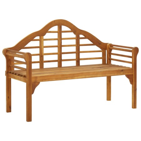 vidaXL Banco de jardín 135 cm madera de acacia maciza