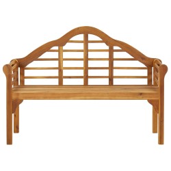 vidaXL Banco de jardín 135 cm madera de acacia maciza