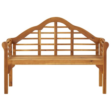 vidaXL Banco de jardín 135 cm madera de acacia maciza