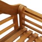 vidaXL Banco de jardín 135 cm madera de acacia maciza