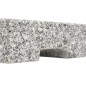 vidaXL Base de sombrilla de granito rectangular 25 kg