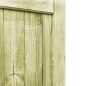 vidaXL Puertas de valla madera de pino impregnada 300x75 cm 2 uds vidaXL Puertas de valla madera de pino impregnada 300x75 cm 2 uds