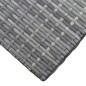 vidaXL Taburete plegable de ratán sintético gris vidaXL Taburete plegable de ratán sintético gris