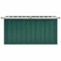 vidaXL Caja de almacenaje para jardín verde 129x67x65 cm vidaXL Caja de almacenaje para jardín verde 129x67x65 cm