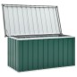 vidaXL Caja de almacenaje para jardín verde 129x67x65 cm vidaXL Caja de almacenaje para jardín verde 129x67x65 cm