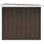 vidaXL Caja de almacenaje para jardín marrón 149x99x93 cm vidaXL Caja de almacenaje para jardín marrón 149x99x93 cm