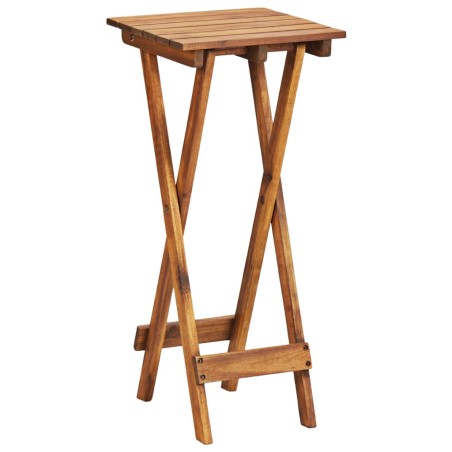 vidaXL Soporte para plantas de madera maciza de acacia 30x30x67 cm