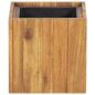 vidaXL Arriate de madera maciza de acacia 24,5x24,5x25 cm vidaXL Arriate de madera maciza de acacia 24,5x24,5x25 cm