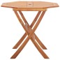 vidaXL Mesa plegable de jardín de madera maciza de acacia 90x75 cm vidaXL Mesa plegable de jardín de madera maciza de acacia 90x75 cm