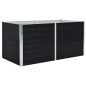vidaXL Jardinera elevada acero galvanizado gris antracita 160x80x45 cm vidaXL Jardinera elevada acero galvanizado gris antracita 160x80x45 cm