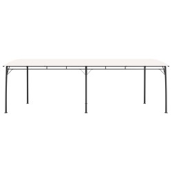 vidaXL Toldo parasol de jardín color crema 6x3x2,55 m