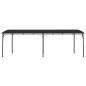 vidaXL Toldo parasol de jardín gris antracita 6x3x2,55 m vidaXL Toldo parasol de jardín gris antracita 6x3x2,55 m