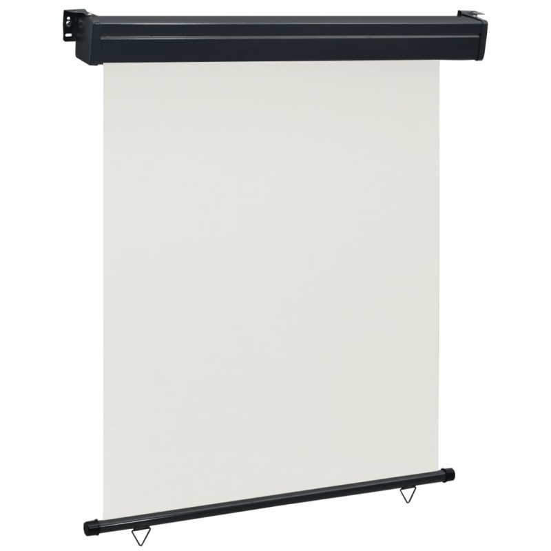 vidaXL Toldo lateral de balcón color crema 140x250 cm vidaXL Toldo lateral de balcón color crema 140x250 cm