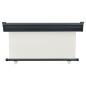 vidaXL Toldo lateral de balcón color crema 140x250 cm vidaXL Toldo lateral de balcón color crema 140x250 cm