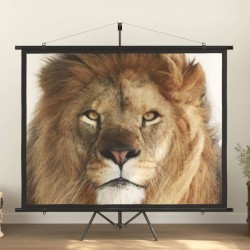 vidaXL Pantalla de proyección con trípode 100" 4:3