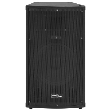 vidaXL Altavoces pasivos escenario profesional hifi 1000 W negro