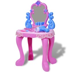 Tocador de juguete para niños con patas y efectos de luz y sonido