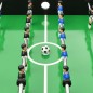 vidaXL Futbolín plegable negro 121x61x80 cm