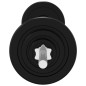 vidaXL Juego de barra con discos 30 kg hierro fundido vidaXL Juego de barra con discos 30 kg hierro fundido