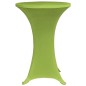 vidaXL Funda elástica para mesa 2 unidades 60 cm verde vidaXL Funda elástica para mesa 2 unidades 60 cm verde