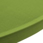 vidaXL Funda elástica para mesa 2 unidades 60 cm verde vidaXL Funda elástica para mesa 2 unidades 60 cm verde