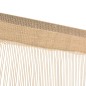 vidaXL Cortinas de flecos 2 piezas 140x250 cm beige
