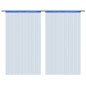 vidaXL Cortinas de flecos 2 piezas 140x250 cm azul vidaXL Cortinas de flecos 2 piezas 140x250 cm azul