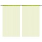 vidaXL Cortinas de flecos 2 piezas 140x250 cm verde vidaXL Cortinas de flecos 2 piezas 140x250 cm verde