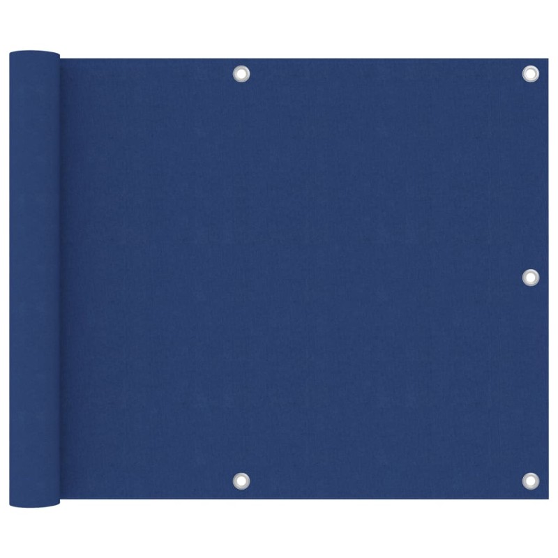 vidaXL Toldo para balcón de tela oxford azul 75x300 cm vidaXL Toldo para balcón de tela oxford azul 75x300 cm