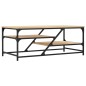 vidaXL Mesa de centro madera de ingeniería roble Sonoma 100x49x40 cm