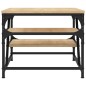 vidaXL Mesa de centro madera de ingeniería roble Sonoma 100x49x40 cm
