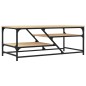 vidaXL Mesa de centro madera de ingeniería roble Sonoma 100x49x40 cm