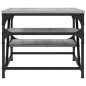 vidaXL Mesa de centro madera de ingeniería gris Sonoma 100x49x40 cm vidaXL Mesa de centro madera de ingeniería gris Sonoma 100x49x40 cm