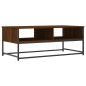 vidaXL Mesa de centro madera de ingeniería roble marrón 100x51x40 cm vidaXL Mesa de centro madera de ingeniería roble marrón 100x51x40 cm