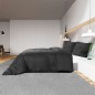 vidaXL Juego de funda nórdica microfibra ligera negro 220x240 cm vidaXL Juego de funda nórdica microfibra ligera negro 220x240 cm