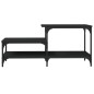 vidaXL Mesa de centro madera contrachapada negro 100x50,5x45 cm vidaXL Mesa de centro madera contrachapada negro 100x50,5x45 cm