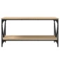 vidaXL Mesa de centro madera contrachapada roble Sonoma 90x50x45 cm vidaXL Mesa de centro madera contrachapada roble Sonoma 90x50x45 cm