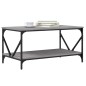 vidaXL Mesa de centro madera contrachapada gris Sonoma 90x50x45 cm vidaXL Mesa de centro madera contrachapada gris Sonoma 90x50x45 cm