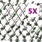 vidaXL Valla enrejada de sauce 5 piezas hojas artificiales 180x90 cm vidaXL Valla enrejada de sauce 5 piezas hojas artificiales 180x90 cm