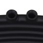vidaXL Radiador toallero de baño curvo negro 500 x 1160 mm vidaXL Radiador toallero de baño curvo negro 500 x 1160 mm
