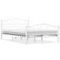 vidaXL Estructura de cama metal blanco 120x200 cm vidaXL Estructura de cama metal blanco 120x200 cm