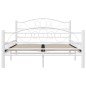 vidaXL Estructura de cama metal blanco 120x200 cm vidaXL Estructura de cama metal blanco 120x200 cm