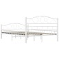 vidaXL Estructura de cama metal blanco 120x200 cm vidaXL Estructura de cama metal blanco 120x200 cm