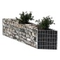 vidaXL Cesta de muro de gaviones acero galvanizado 120x30x50 cm vidaXL Cesta de muro de gaviones acero galvanizado 120x30x50 cm