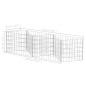 vidaXL Cesta de muro de gaviones acero galvanizado 120x30x50 cm vidaXL Cesta de muro de gaviones acero galvanizado 120x30x50 cm