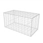vidaXL Cesta de muro de gaviones acero galvanizado 100x50x50 cm vidaXL Cesta de muro de gaviones acero galvanizado 100x50x50 cm