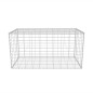 vidaXL Cesta de muro de gaviones acero galvanizado 100x50x50 cm vidaXL Cesta de muro de gaviones acero galvanizado 100x50x50 cm