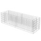 vidaXL Arriate de gaviones de acero 180x50x50 cm vidaXL Arriate de gaviones de acero 180x50x50 cm