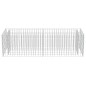 vidaXL Arriate de gaviones de acero 180x50x50 cm vidaXL Arriate de gaviones de acero 180x50x50 cm