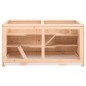 vidaXL Jaula para hámster madera maciza abeto 89,5x45x45 cm vidaXL Jaula para hámster madera maciza abeto 89,5x45x45 cm